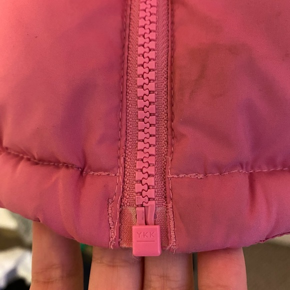 The North Face Womens Nuptse Pink and Black 700 Puffer - Picture 15 of 16